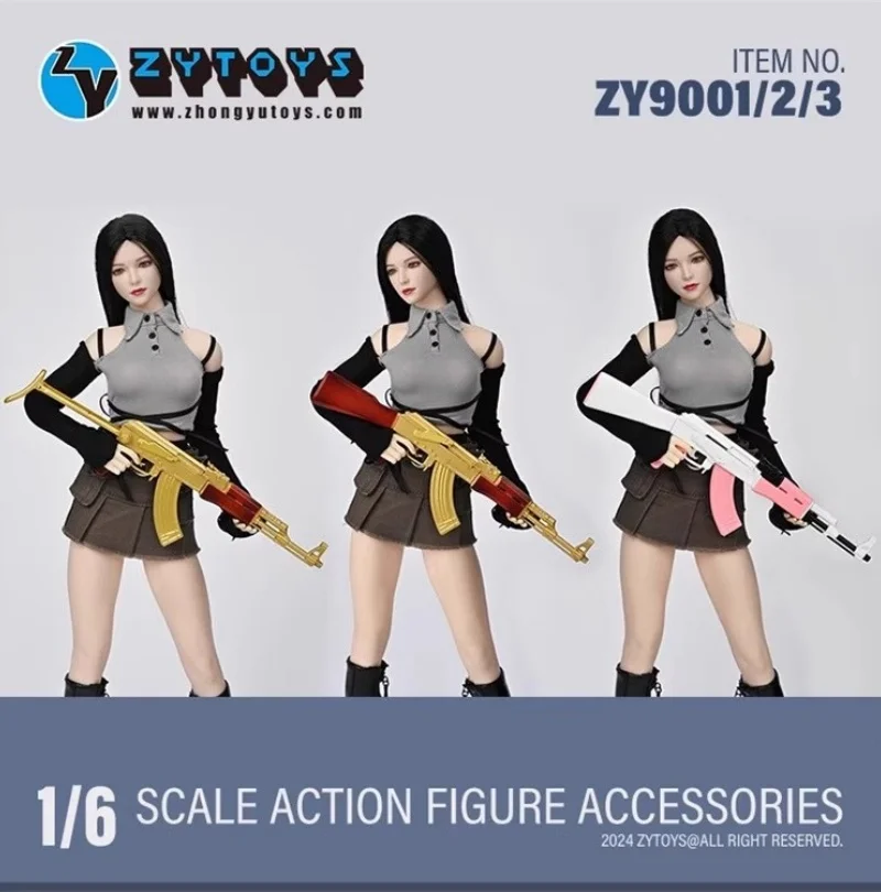 ZYTOYS ZY9001-03 1/6 масштаб солдатские аксессуары AK47 серия цветная ограниченная серия модель оружия около 160 мм модели экшн-фигурок
ZYTOYS ZY9001-03 1/6 масштаб солдатские аксессуары AK47 серия цветная ограниченная серия модель оружия около 160 мм модели экшн-фигурок