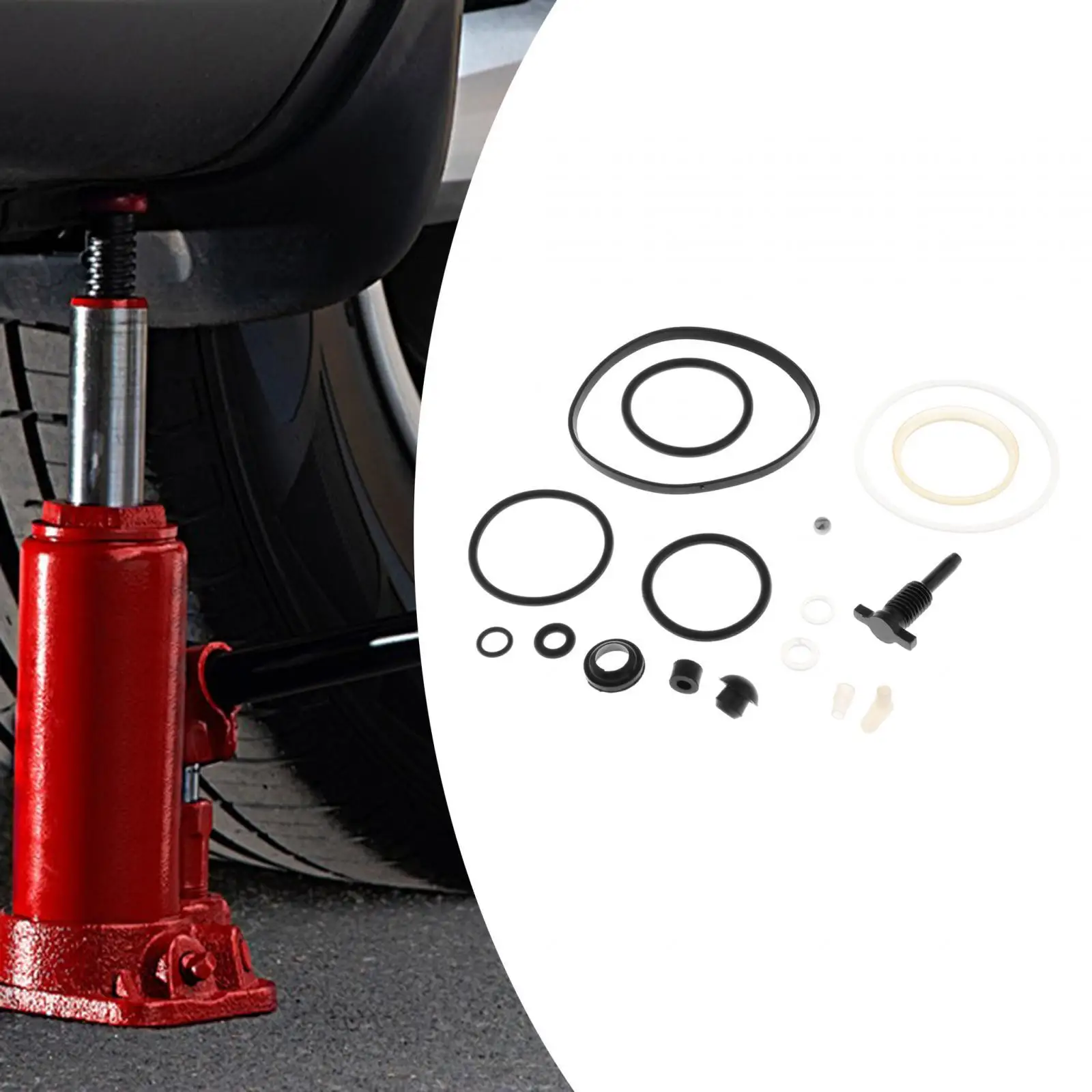 Hydraulic Jack Seal Kits Heavy Duty Rubber Oil Sealing Rings Comprehensive Repair Tools for Garage Equipment
Hydraulic Jack Seal Kits Heavy Duty Rubber Oil Sealing Rings Comprehensive Repair Tools for Garage Equipment