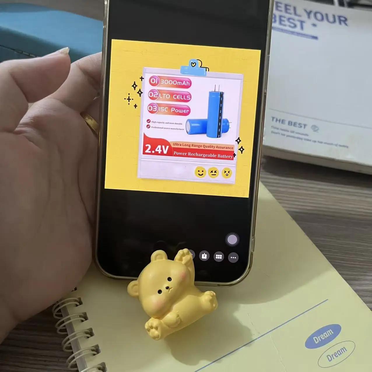 18650 Lithium Titanate Battery 2.4V 3000mAh LTO 15C Rechargeable Low Temperature Flashlight with 25000 Cycles
18650 Lithium Titanate Battery 2.4V 3000mAh LTO 15C Rechargeable Low Temperature Flashlight with 25000 Cycles