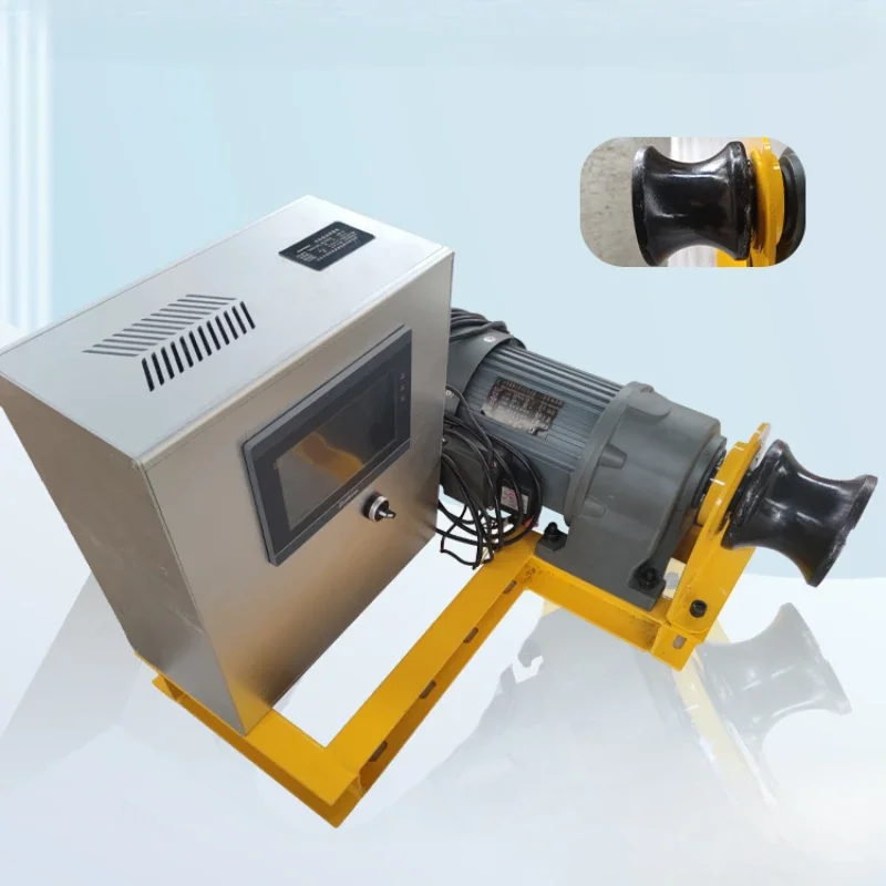 Electric cable hoist for large cable laying Small diamond geared motor Motor intelligent programming winch
Electric cable hoist for large cable laying Small diamond geared motor Motor intelligent programming winch