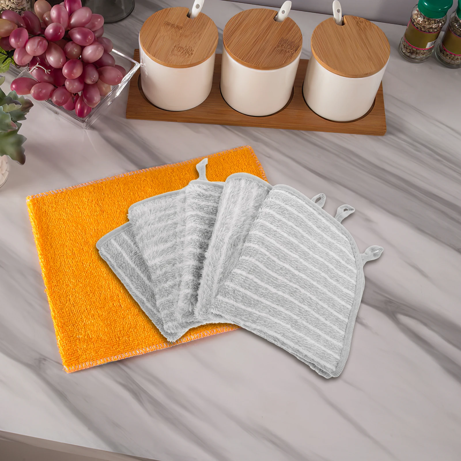 10Pcs Kitchen Cleaning Cloths Super Absorbent Reusable Dish Cloths for Washing Dishes Household Cleaning Supplies
10Pcs Kitchen Cleaning Cloths Super Absorbent Reusable Dish Cloths for Washing Dishes Household Cleaning Supplies