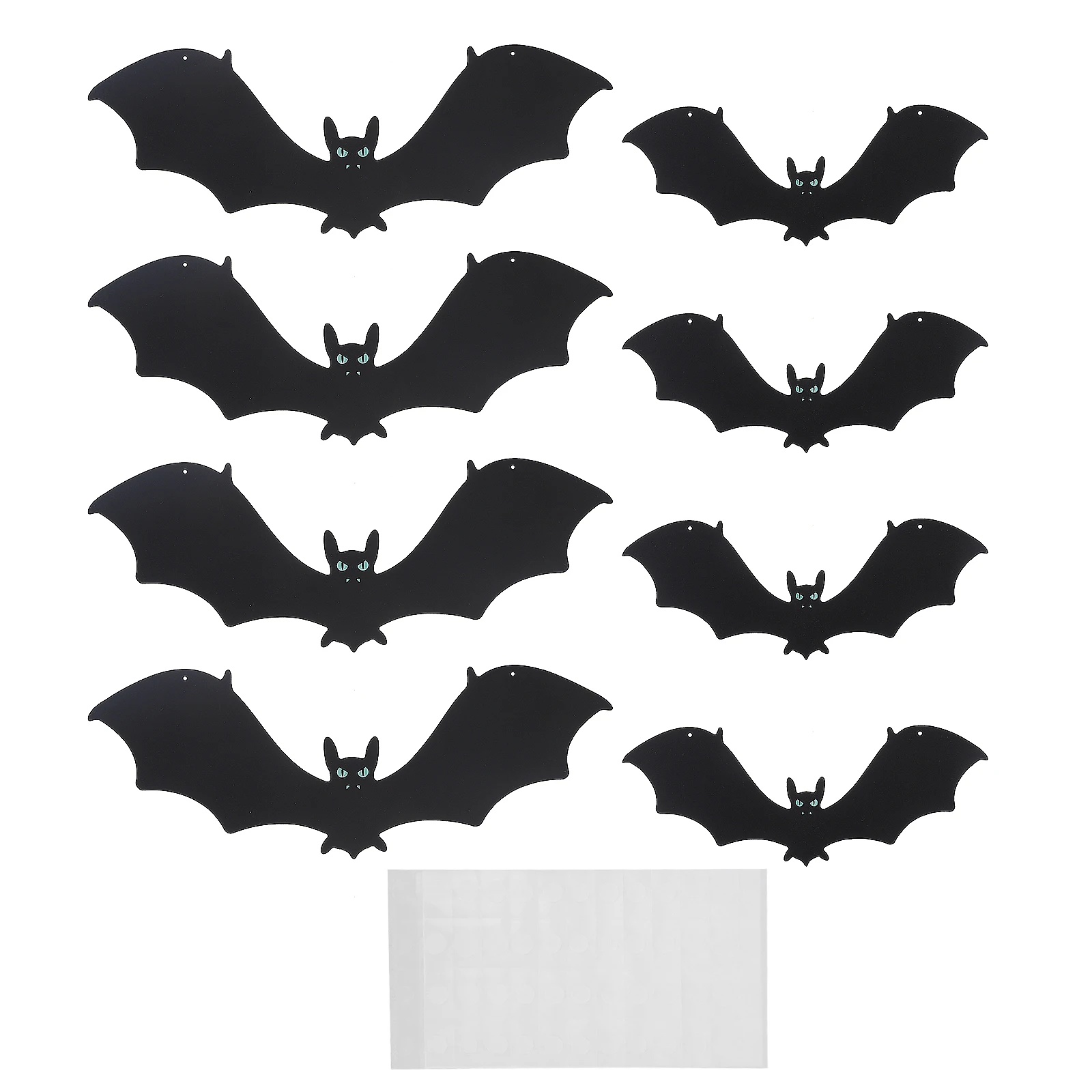 1 set Halloween Bat Decor Hanging Ornaments with Luminous Eyes for Party Decoration Outdoor Yard RoomHaunted House Props
1 set Halloween Bat Decor Hanging Ornaments with Luminous Eyes for Party Decoration Outdoor Yard RoomHaunted House Props