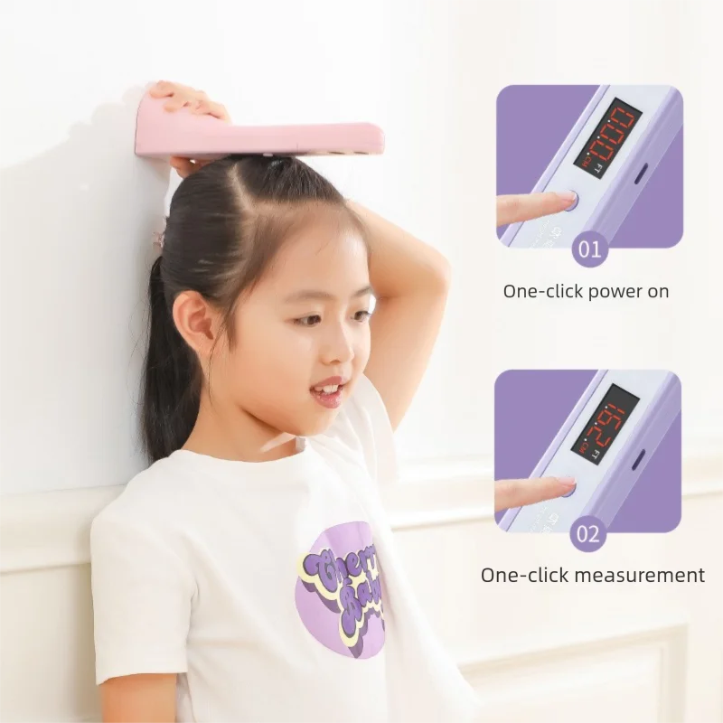 Ultrasonic Digital Height Measuring Ruler LED Display Portable Height Measuring Device Electronic Height Ruler for Adults Kids
Ultrasonic Digital Height Measuring Ruler LED Display Portable Height Measuring Device Electronic Height Ruler for Adults Kids