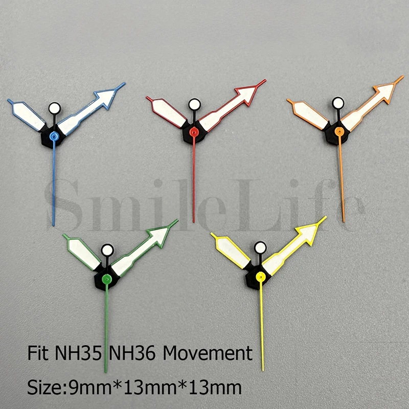 SmileLife Green Luminous Watch Hands Watch Accessories for NH35/NH36/4R/7S Movement NH35 Hands Red Orange Yellow Green Bule
SmileLife Green Luminous Watch Hands Watch Accessories for NH35/NH36/4R/7S Movement NH35 Hands Red Orange Yellow Green Bule