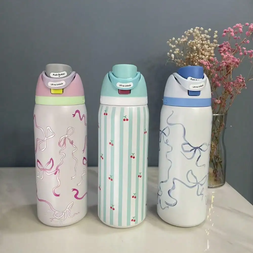 32 Oz Outdoor Sports Water Cup Water Bottle Stainless Steel VacuumOwala Insulated Cup With Lid And Straw Suitable For Water, Iced Tea Or Coffee.
32 Oz Outdoor Sports Water Cup Water Bottle Stainless Steel VacuumOwala Insulated Cup With Lid And Straw Suitable For Water, Iced Tea Or Coffee.