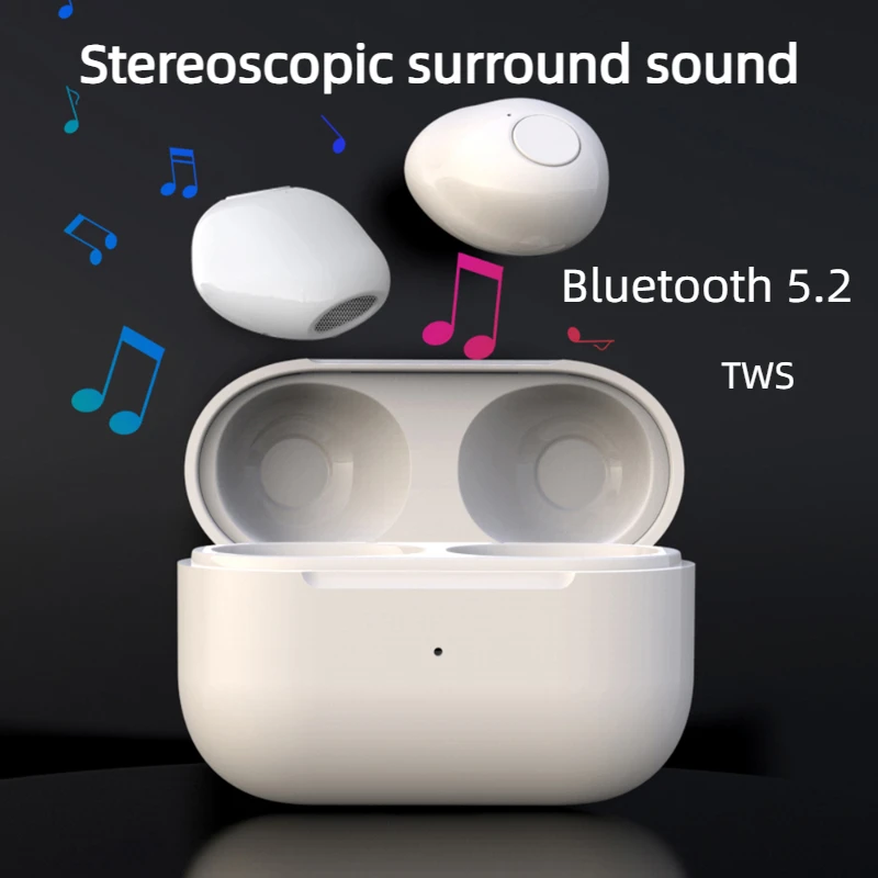 HI-FI высокое разрешение качество звука шумоподавление невидимый сон Mini Bluetooth 5.2 беспроводные наушники-вкладыши для спортивных игр TWS
HI-FI высокое разрешение качество звука шумоподавление невидимый сон Mini Bluetooth 5.2 беспроводные наушники-вкладыши для спортивных игр TWS