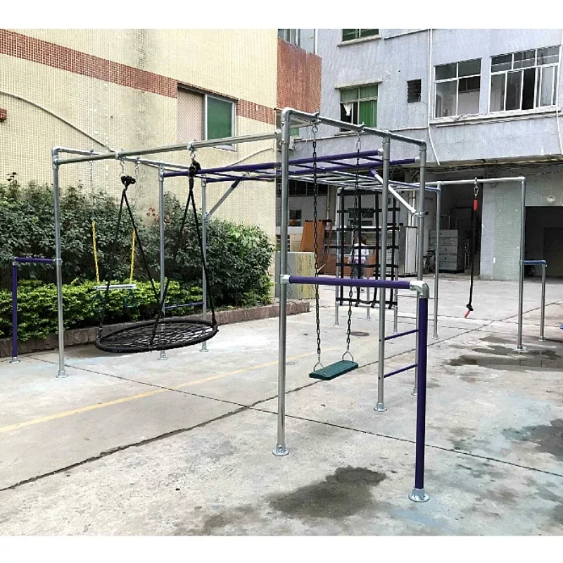 Backyard Equipment Adventure Swing Set Metal Monkey Bars Kit Frames for Sale
Backyard Equipment Adventure Swing Set Metal Monkey Bars Kit Frames for Sale