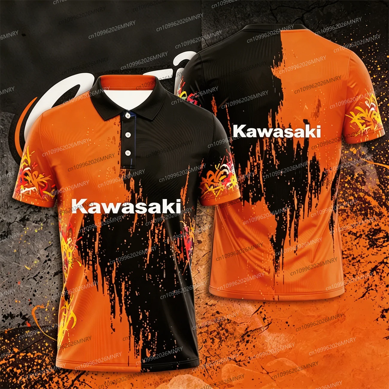 Summer polo t shirt for man Kawasaki Motocross T-shirt men Quick Drying Cycling Suit Women Long Sleeved Top Men's clothing
Summer polo t shirt for man Kawasaki Motocross T-shirt men Quick Drying Cycling Suit Women Long Sleeved Top Men's clothing