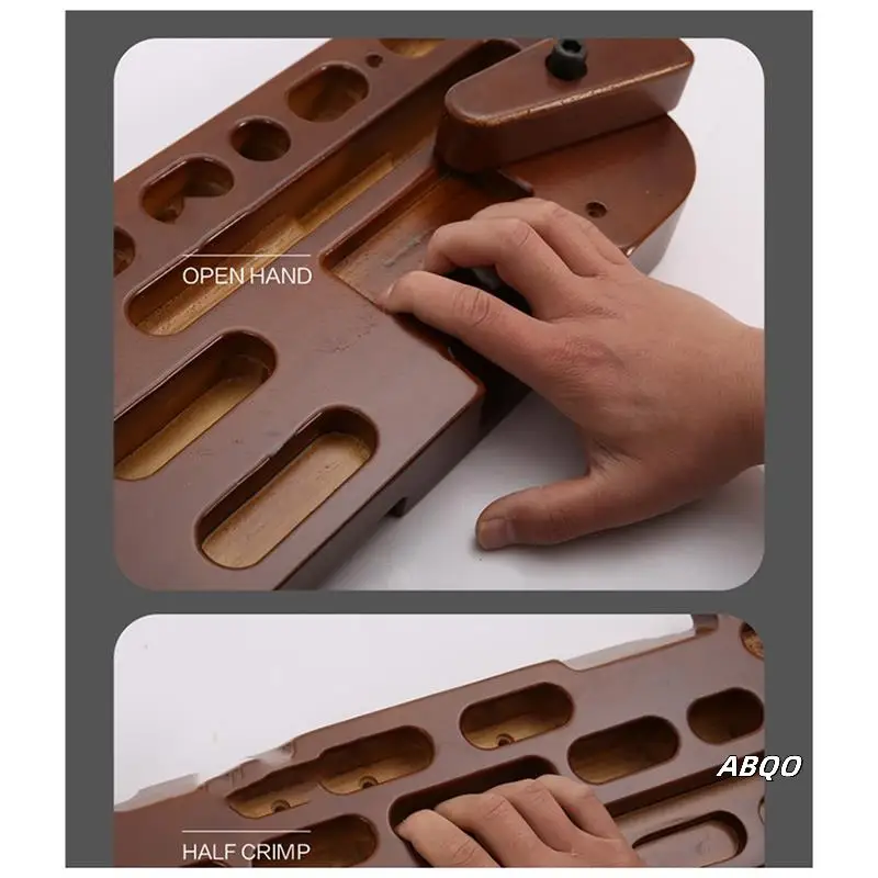 Rock Climbing Board Fingerboard Finger Forearm Strength Training Pull-Up Grip Portable Wooden Fitness Climbing Board
Rock Climbing Board Fingerboard Finger Forearm Strength Training Pull-Up Grip Portable Wooden Fitness Climbing Board