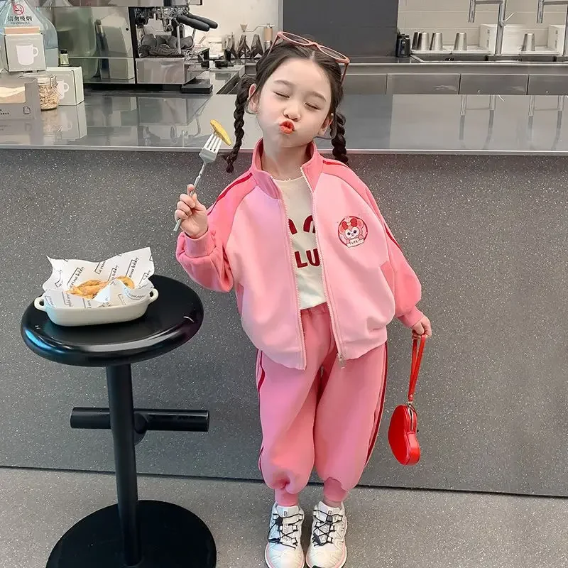 My Melody Anime Kawaii MINISO Ins Long Sleeve Coat Pants Set Spring Autumn Cute Kuromi Sportswear Clothing Gifts for Kids
My Melody Anime Kawaii MINISO Ins Long Sleeve Coat Pants Set Spring Autumn Cute Kuromi Sportswear Clothing Gifts for Kids