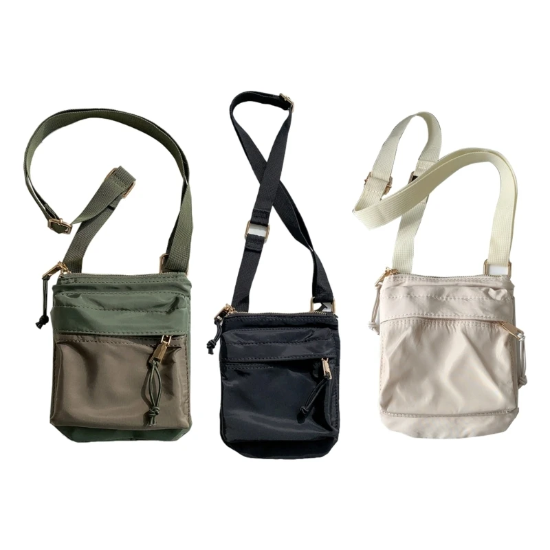 Practical Cotton Nylon Shoulder Bag Fashion Crossbody Purse Casual Satchel for Casual Work and Travel
Practical Cotton Nylon Shoulder Bag Fashion Crossbody Purse Casual Satchel for Casual Work and Travel