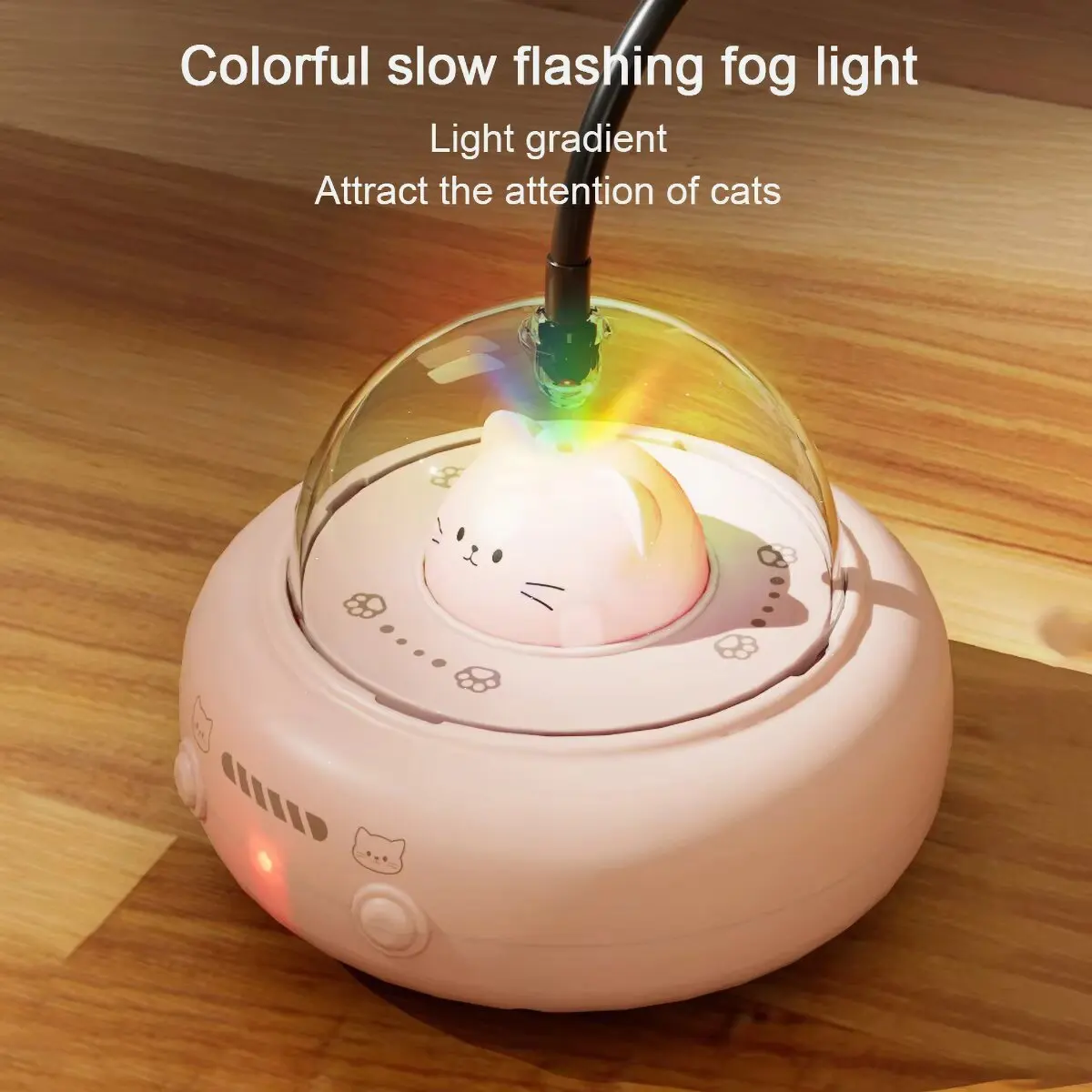 Interactive Cat Toy with Feathers & Laser, 360° Obstacle Avoidance, Auto Standby, USB Charging
Interactive Cat Toy with Feathers & Laser, 360° Obstacle Avoidance, Auto Standby, USB Charging