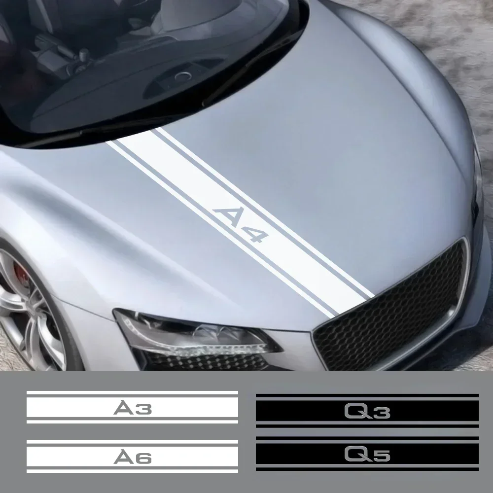 For Audi A3 8P S3 8V A4 B8 B6 A6 C6 C5 C7 Q2 Q3 Q5 Q7 Q8 TT TTS PVC Car Front Hood Film Sticker Vinyl Auto Bonnet Strip Decal
For Audi A3 8P S3 8V A4 B8 B6 A6 C6 C5 C7 Q2 Q3 Q5 Q7 Q8 TT TTS PVC Car Front Hood Film Sticker Vinyl Auto Bonnet Strip Decal