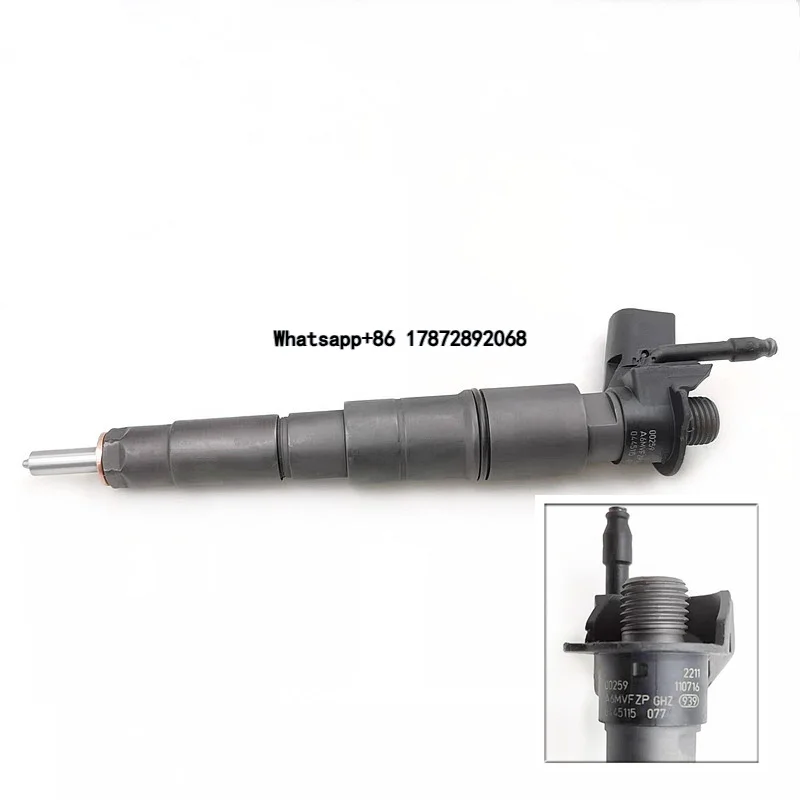 0445115077 Common Rail Fuel Injector 0445115077 With Valve 0445115077
0445115077 Common Rail Fuel Injector 0445115077 With Valve 0445115077
