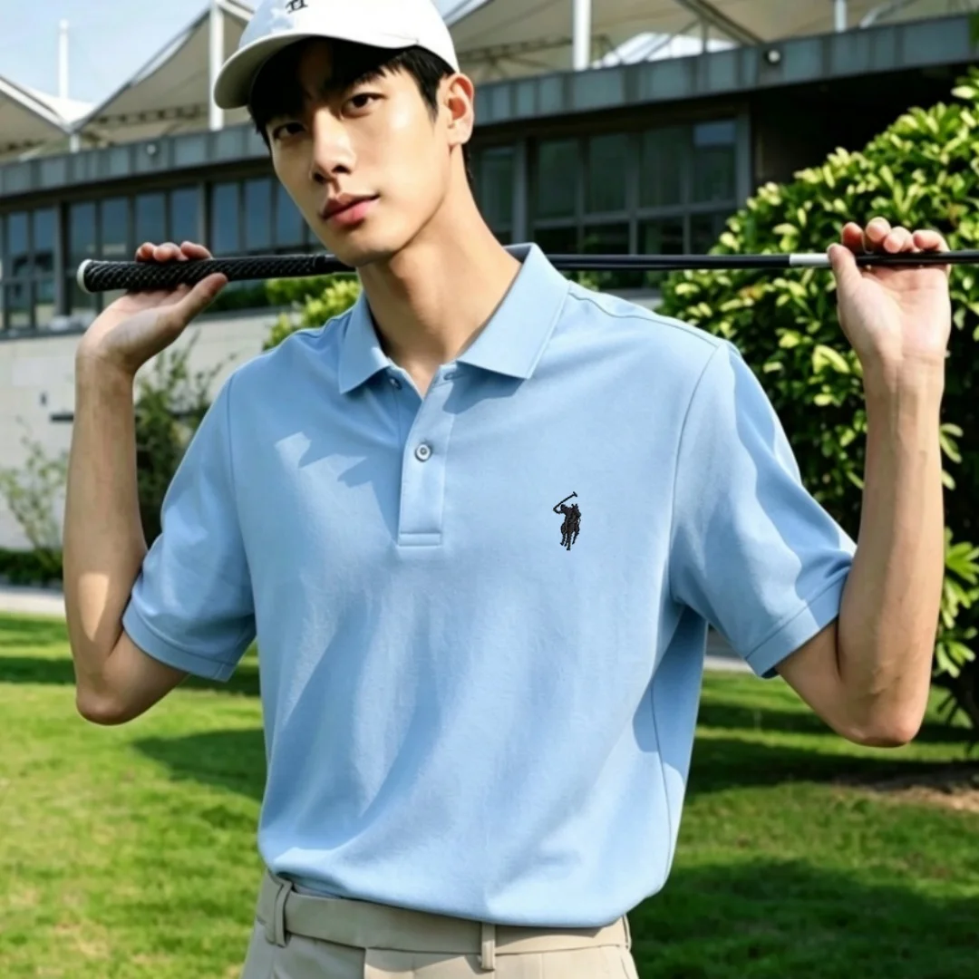 100% pure cotton high-end brand men's short sleeve polo shirt 2026 summer luxury fashion pony embroidery golf top casual T-shirt
100% pure cotton high-end brand men's short sleeve polo shirt 2026 summer luxury fashion pony embroidery golf top casual T-shirt