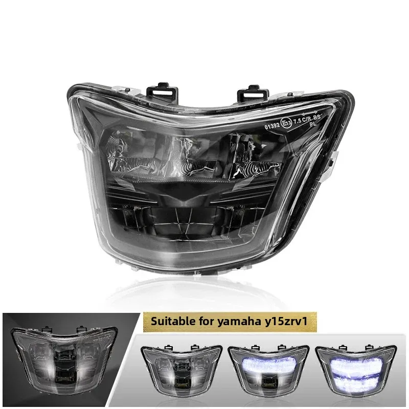DONGTING Motorcycle Headlight Headlamp LED White Weatherproof Cool Motorbike Headlight Replacement for YAMAHA Y15ZR V1
DONGTING Motorcycle Headlight Headlamp LED White Weatherproof Cool Motorbike Headlight Replacement for YAMAHA Y15ZR V1