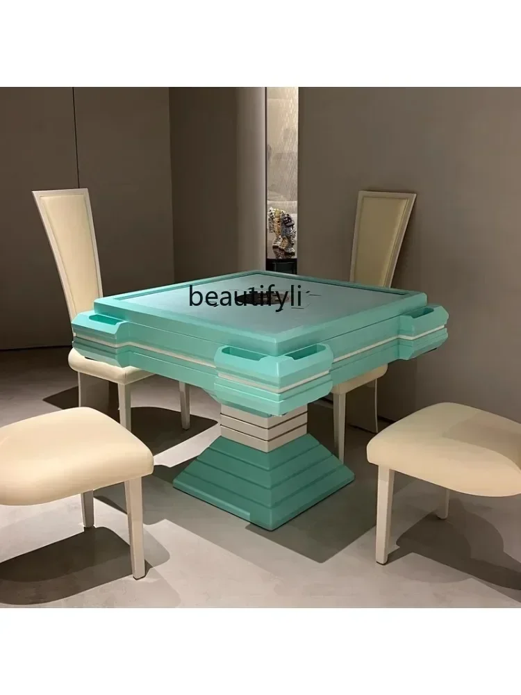 SS 7304new style Automatic Electric Mahjong Machine Advanced Designer Model Light Luxury Household High-End Pink Mute
SS 7304new style Automatic Electric Mahjong Machine Advanced Designer Model Light Luxury Household High-End Pink Mute