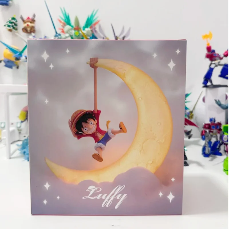 One Piece Original Luffy Night Light Anime Peripheral Desktop Decoration Magnetic Control Moon Lamp Children Funny Holiday Gifts 
One Piece Original Luffy Night Light Anime Peripheral Desktop Decoration Magnetic Control Moon Lamp Children Funny Holiday Gifts