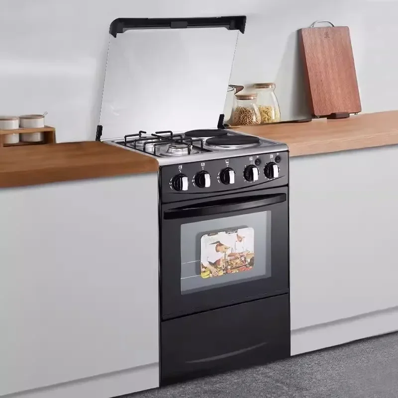 Built-in oven; multifunctional home oven with integrated electric griddle.
Built-in oven; multifunctional home oven with integrated electric griddle.