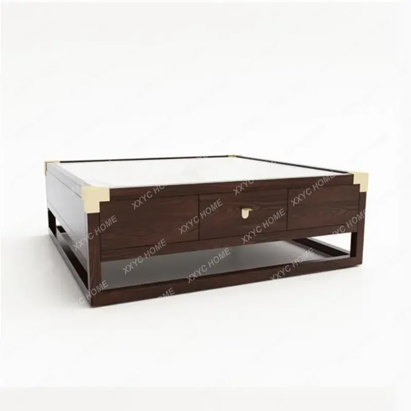 Stone Plate Tea Table New Chinese Style Solid Wood Tea Table Modern Minimalist High-End Model Room Living Room Villa Furniture
Stone Plate Tea Table New Chinese Style Solid Wood Tea Table Modern Minimalist High-End Model Room Living Room Villa Furniture