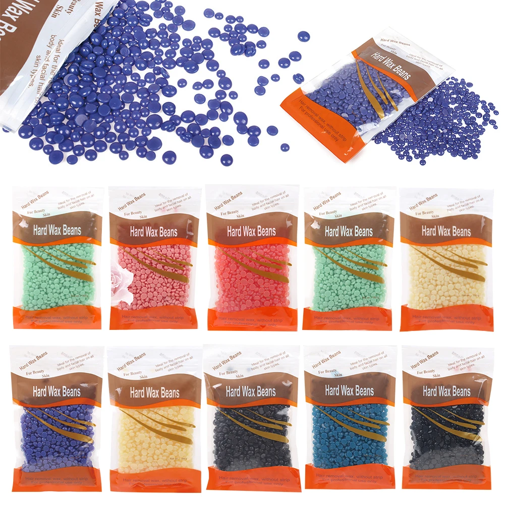 100g Depilatory Hard Wax Beans Hot Beads with Natural Ingredient Stripless Waxing Beans for Back Chest Bikini
100g Depilatory Hard Wax Beans Hot Beads with Natural Ingredient Stripless Waxing Beans for Back Chest Bikini
