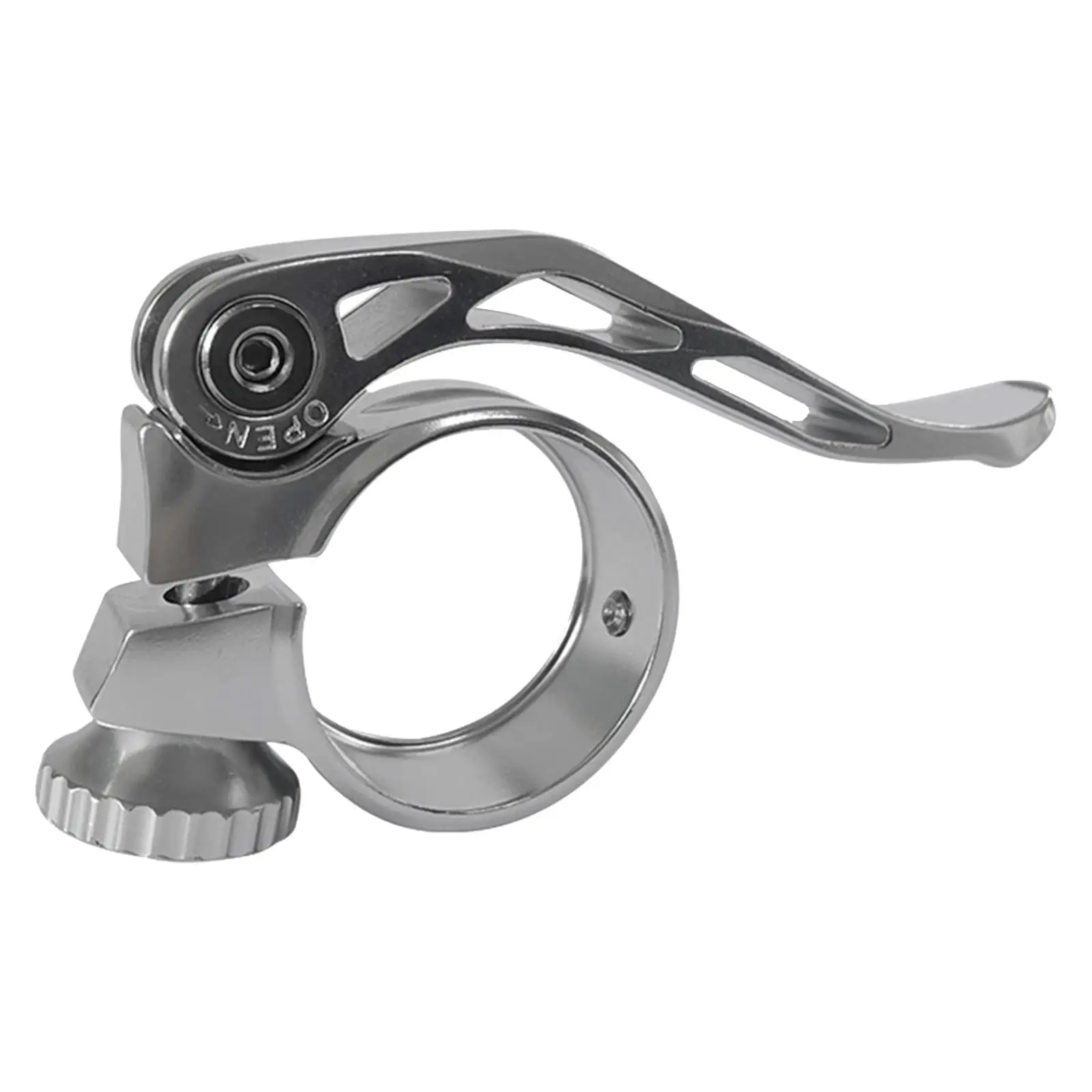 Lightweight Aluminum Bicycle Seatpost Clamp Quick Release Bike Seat Pole Locking Parts for Mountain or Road Bike
Lightweight Aluminum Bicycle Seatpost Clamp Quick Release Bike Seat Pole Locking Parts for Mountain or Road Bike