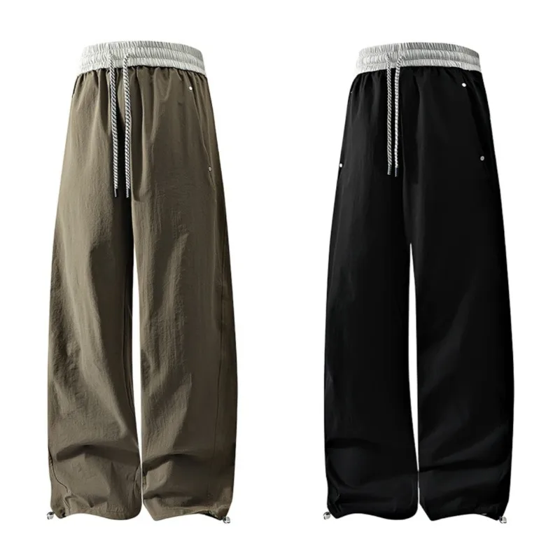 Men's Outdoor Mountaineering and Hiking Trendy Ice Silk Quick Drying Pants Fashionable Trendy Loose Breathable Straight Pants
Men's Outdoor Mountaineering and Hiking Trendy Ice Silk Quick Drying Pants Fashionable Trendy Loose Breathable Straight Pants