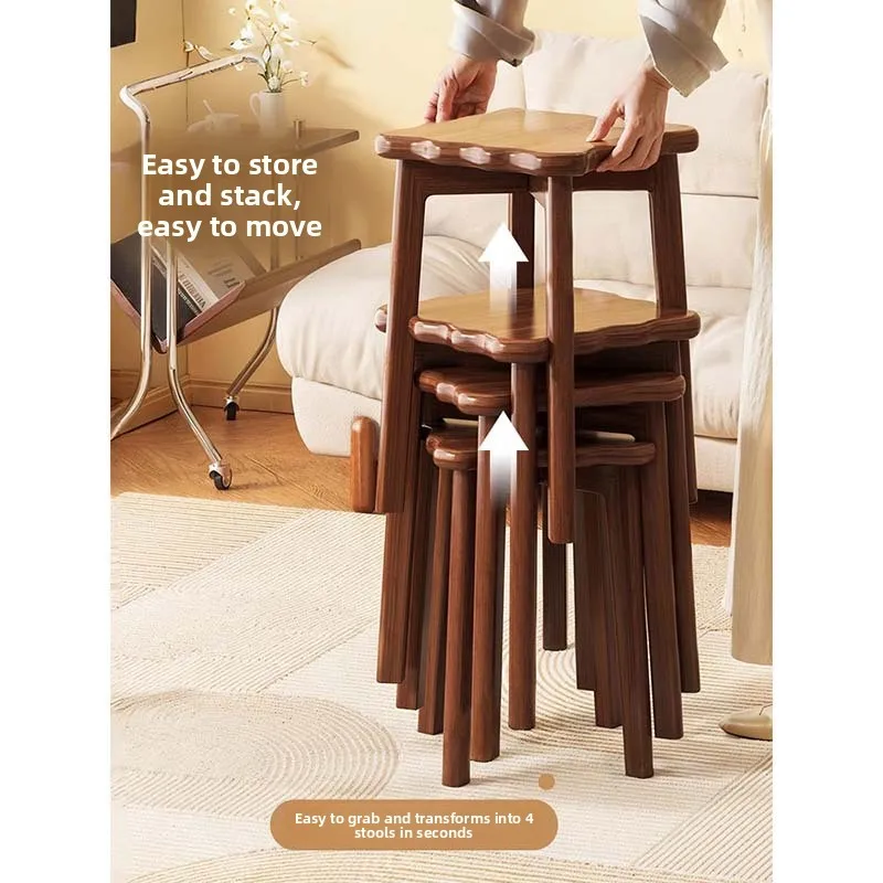 Solid wood stool home kitchen Chinese dining stool living room modern simple square stool low stool chair
Solid wood stool home kitchen Chinese dining stool living room modern simple square stool low stool chair