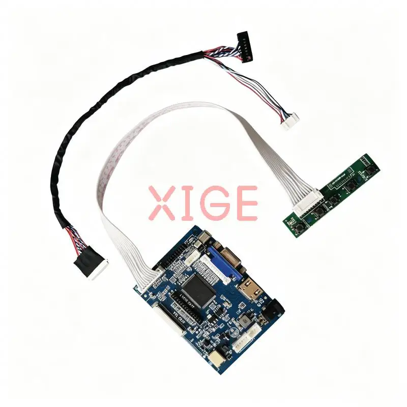 Controller Drive Board Fit N101L6 LTN101NT02 HT101WSB N101LGE Laptop Monitor Panel 1024*600 AV+HDMI+VGA LVDS-40 Pin 1024x600 Kit
Controller Drive Board Fit N101L6 LTN101NT02 HT101WSB N101LGE Laptop Monitor Panel 1024*600 AV+HDMI+VGA LVDS-40 Pin 1024x600 Kit