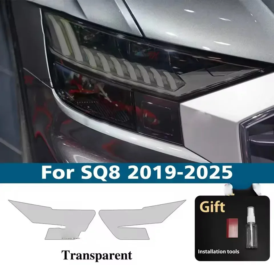 For Audi Q6 E-tron RS SQ2 SQ5 RS Q3 Car Headlight Protective Film Transparent TPU Exterior Anti-scratch Sticker Accessories PPF
For Audi Q6 E-tron RS SQ2 SQ5 RS Q3 Car Headlight Protective Film Transparent TPU Exterior Anti-scratch Sticker Accessories PPF