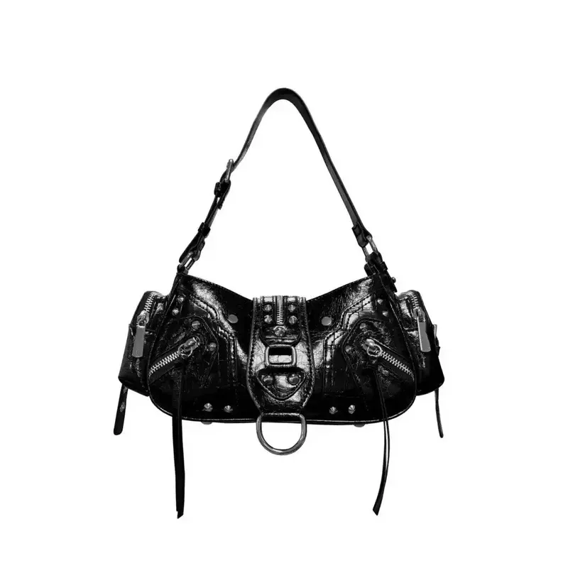 Новая роскошная дизайнерская женская сумка подмышки — винтажная сумка через плечо и через плечо из искусственной кожи с декором из заклепки
Новая роскошная дизайнерская женская сумка подмышки — винтажная сумка через плечо и через плечо из искусственной кожи с декором из заклепки