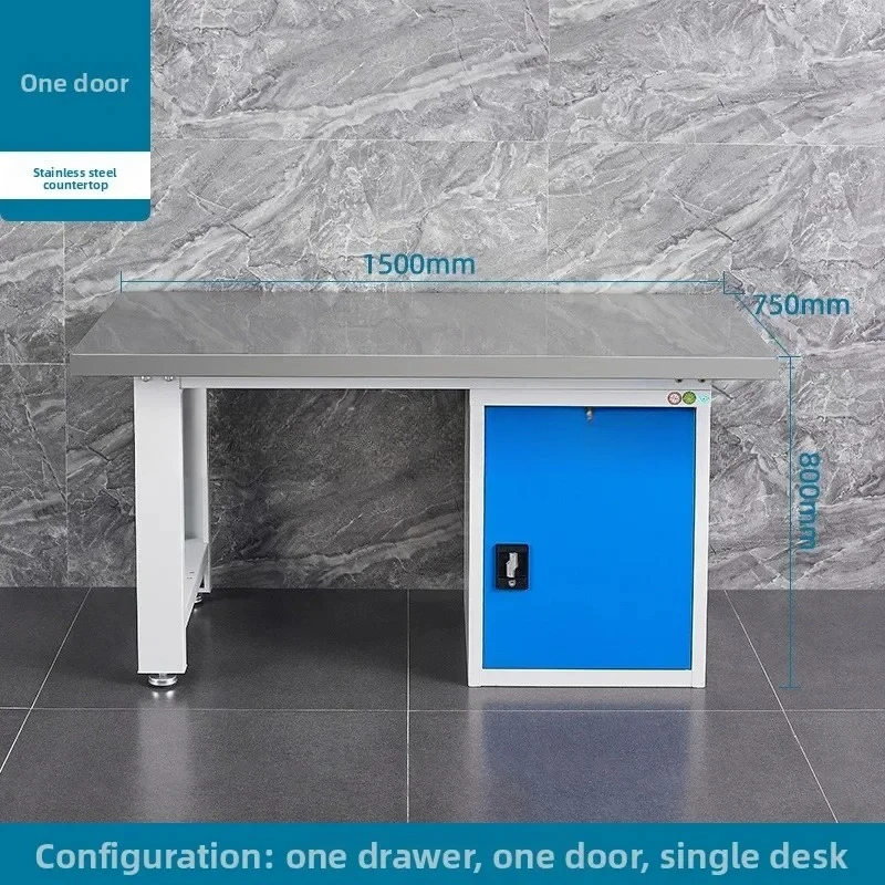 CZ-30 Stainless Steel Desktop Workbench Heavy Duty Fitter Bench Workshop Anti-Static Inspection Repair Table with Drawer
CZ-30 Stainless Steel Desktop Workbench Heavy Duty Fitter Bench Workshop Anti-Static Inspection Repair Table with Drawer