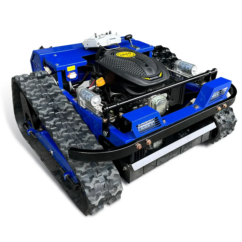 Customized Multifunctional crawler wireless remote control electric-start robot lawn mower
Customized Multifunctional crawler wireless remote control electric-start robot lawn mower