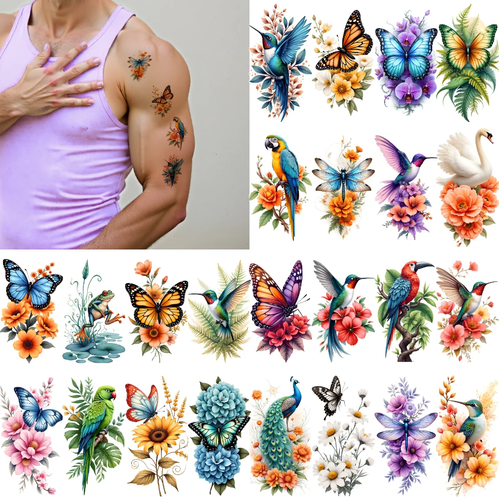28 шт., временные татуировки, наклейки с цветами, временные татуировки, наклейки с павлином для плеч, бедер, мужчин
28 шт., временные татуировки, наклейки с цветами, временные татуировки, наклейки с павлином для плеч, бедер, мужчин