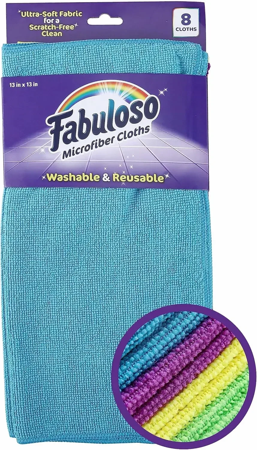 Rainbow Microfiber Cleaning Cloths For Home Car Glass Kitchen Wood Lint Free Scratch Free Reusable Machine Washable Absorbent Du
Rainbow Microfiber Cleaning Cloths For Home Car Glass Kitchen Wood Lint Free Scratch Free Reusable Machine Washable Absorbent Du