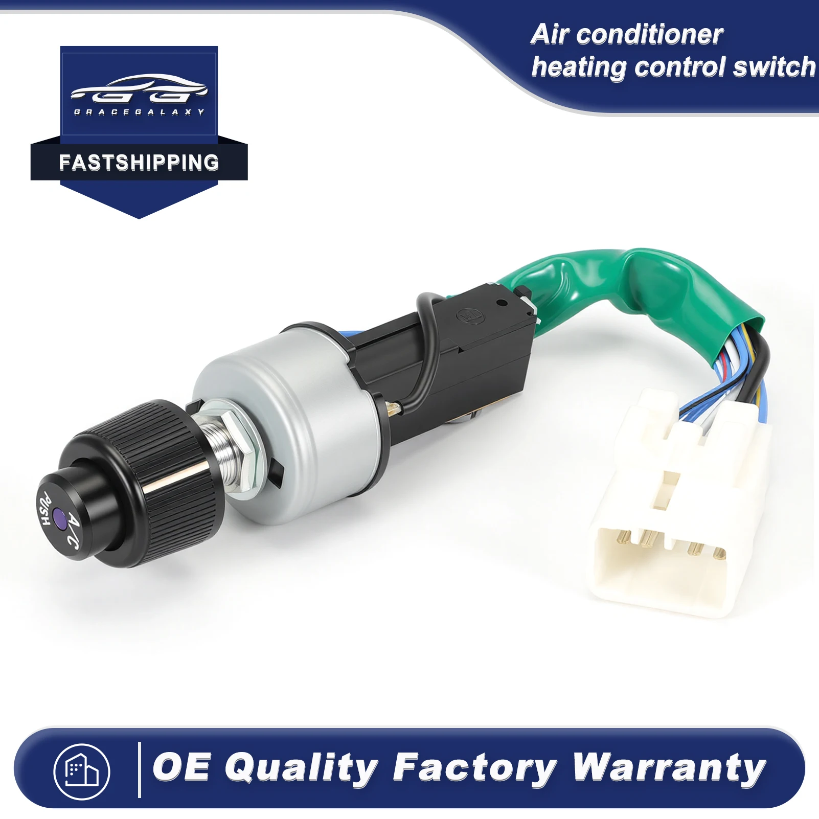 A/C Blower Control Switch T1065-72120 T1065-72122 For Kubota KX161-3 SVL90-2C L3710 L4310 L4610 L4630 M4900
A/C Blower Control Switch T1065-72120 T1065-72122 For Kubota KX161-3 SVL90-2C L3710 L4310 L4610 L4630 M4900
