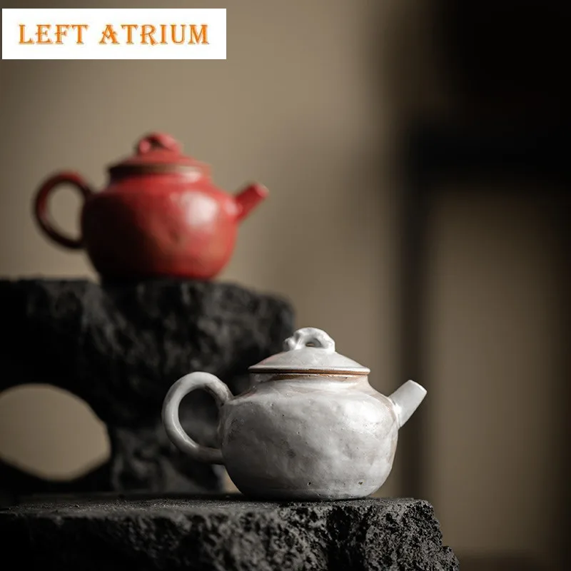 120ml Wabi Sabi Style Powder Yin Teapot Handmade Tea Infuser Pot Household Tea Maker Kettle With Ball Hole For Tea Gift Supplies
120ml Wabi Sabi Style Powder Yin Teapot Handmade Tea Infuser Pot Household Tea Maker Kettle With Ball Hole For Tea Gift Supplies