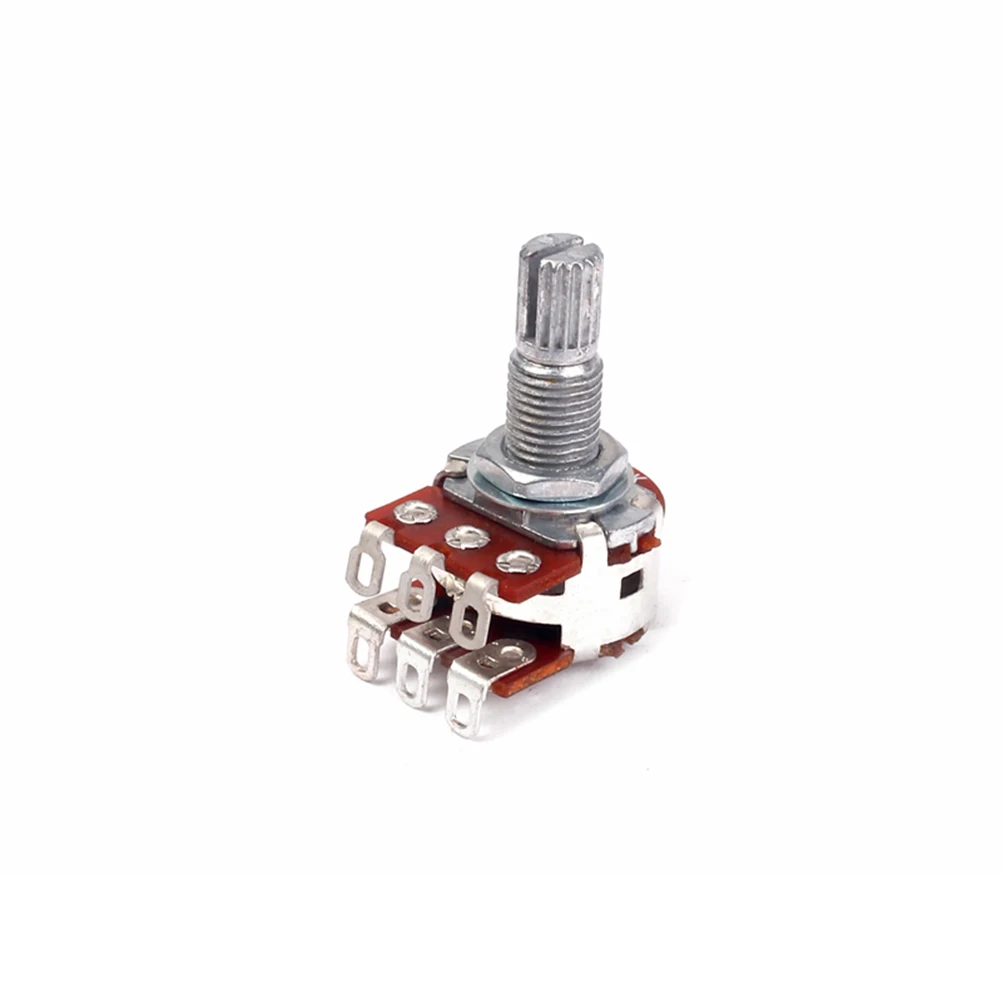 B500K Dual Replacement Volume Tone Control Sturdy Split Shaft Audio Taper Electric Amp Accessory Instrument Part Electric Guitar
B500K Dual Replacement Volume Tone Control Sturdy Split Shaft Audio Taper Electric Amp Accessory Instrument Part Electric Guitar