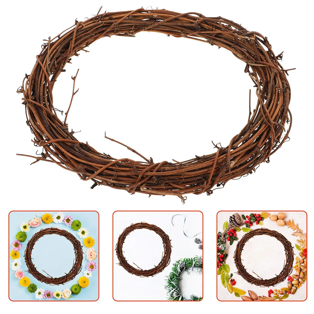 Rattan Ring Natural Grapevine Garland Wreath Rings DIY Crafts Base for Christmas
Rattan Ring Natural Grapevine Garland Wreath Rings DIY Crafts Base for Christmas