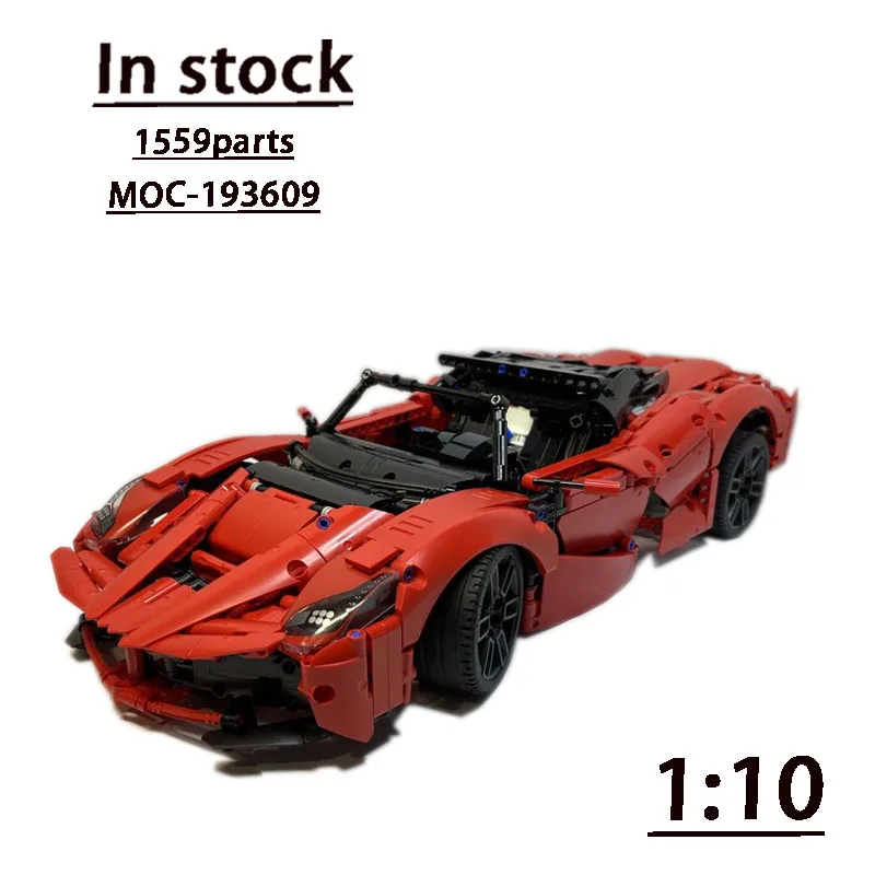 MOC-193609 New Super 1:10 Classic Sports Car Racing Building Block Model 1559 Parts Boy Kids Birthday Building Blocks Toy Gift
MOC-193609 New Super 1:10 Classic Sports Car Racing Building Block Model 1559 Parts Boy Kids Birthday Building Blocks Toy Gift