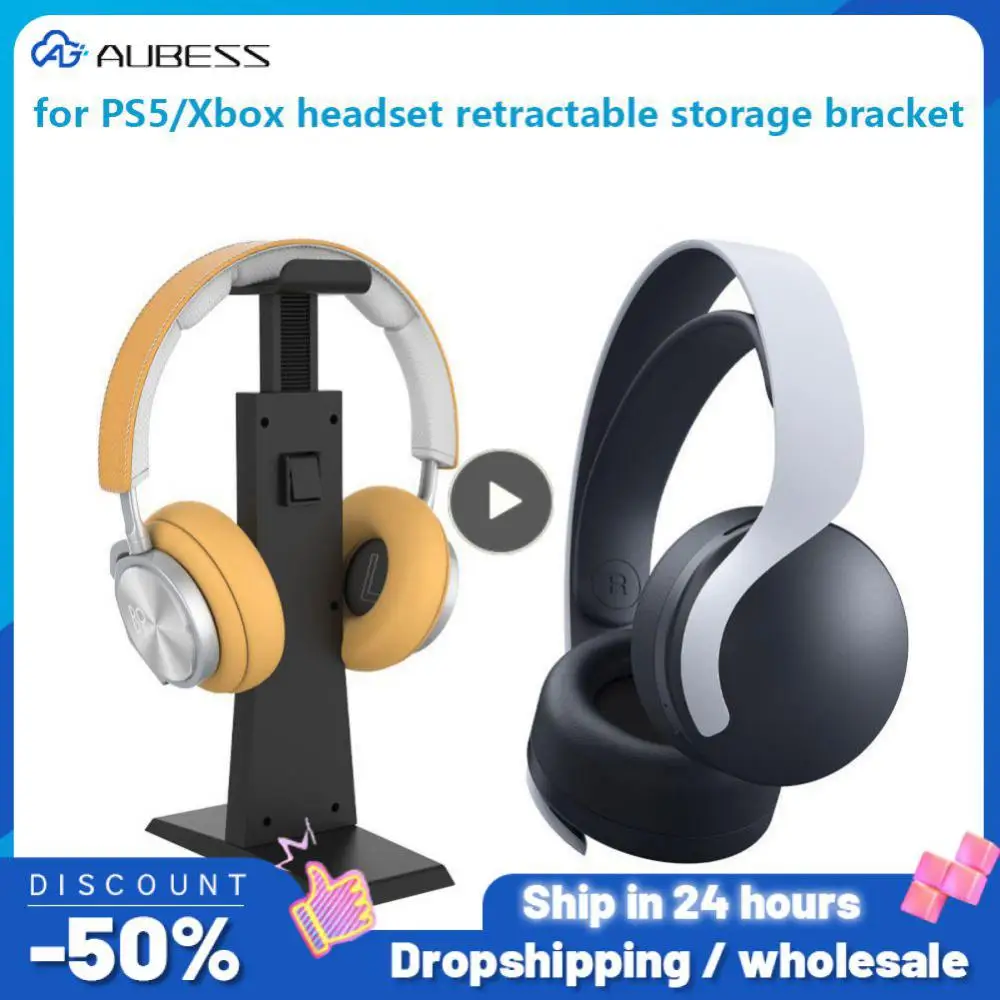 Earphone Bracket Lightweight Height Adjustable Non-slip Anti-shake For Ps5 3d Plus/for Headphone Headphone Display Rack
Earphone Bracket Lightweight Height Adjustable Non-slip Anti-shake For Ps5 3d Plus/for Headphone Headphone Display Rack