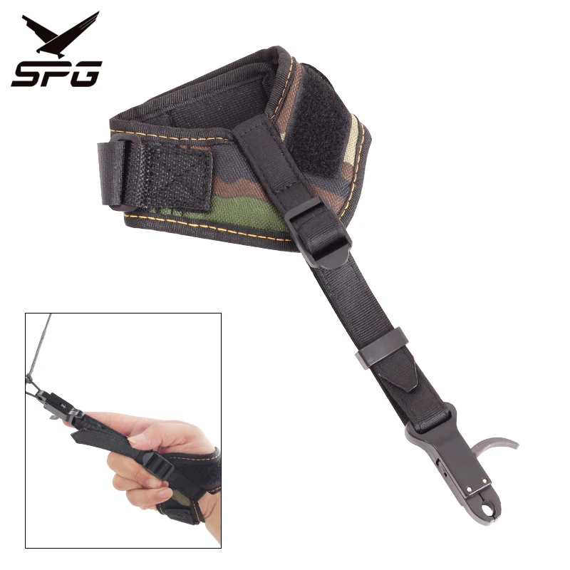 Wrist Bow Release Aid Compound Bow and Arrow Set Accessories Archery Adjustable Caliper Degree Rotatable Jaws Release
Wrist Bow Release Aid Compound Bow and Arrow Set Accessories Archery Adjustable Caliper Degree Rotatable Jaws Release