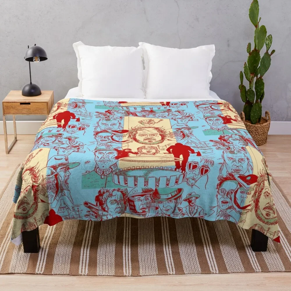 The Many Faces of Kubrick Throw Blanket Wrinkle Resistant Lightweight Blanket
The Many Faces of Kubrick Throw Blanket Wrinkle Resistant Lightweight Blanket