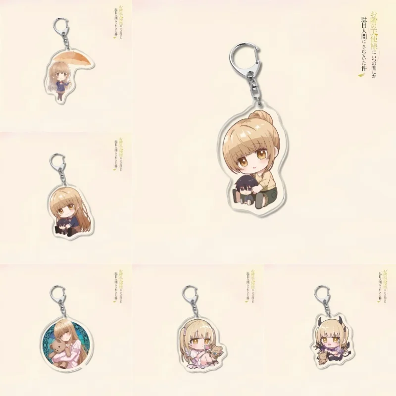 The Angel Next Door Spoils Me Rotten Anime Amane Fujimiya Mahiru Shiina Acrylic figure keychain Accessories Cartoon pendant 6CM
The Angel Next Door Spoils Me Rotten Anime Amane Fujimiya Mahiru Shiina Acrylic figure keychain Accessories Cartoon pendant 6CM
