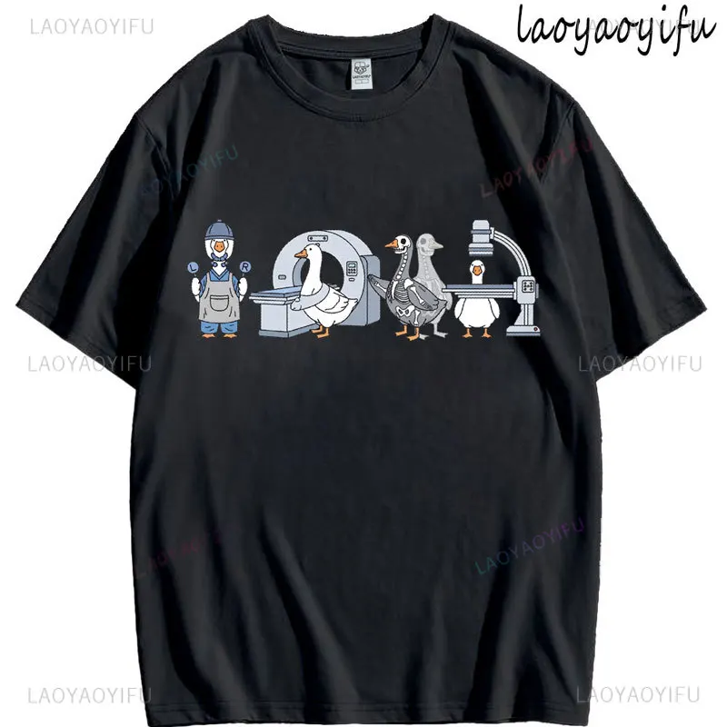 Radiologic Technologist Goose Funny X-Ray Tech Tops High Quality Cotton Streetwear Popular Women Fashion Breathable O-neck Tee
Radiologic Technologist Goose Funny X-Ray Tech Tops High Quality Cotton Streetwear Popular Women Fashion Breathable O-neck Tee