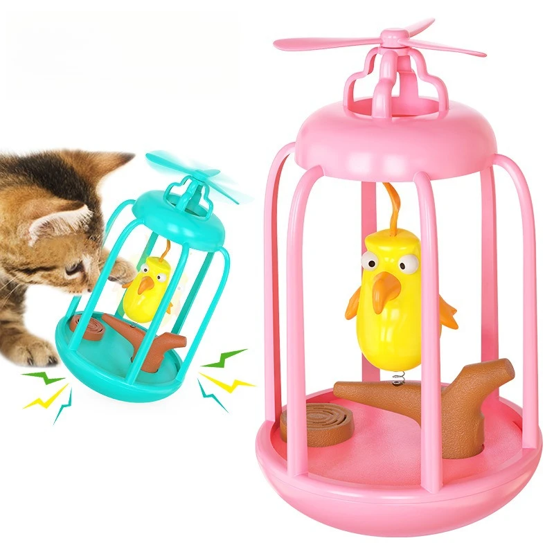 Pet Products New Explosion Sound Bird Cage Tease Cat Tumbler Cat Toy Self-hi Fun Pet Toy Products
Pet Products New Explosion Sound Bird Cage Tease Cat Tumbler Cat Toy Self-hi Fun Pet Toy Products