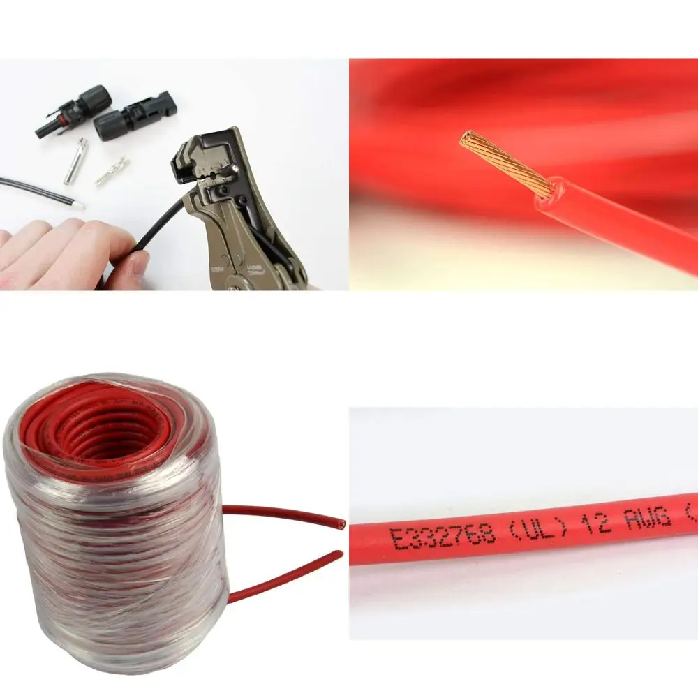 Кабель для солнечных панелей 12 AWG, 100 футов, красный, из неизолированной меди, производство США
Кабель для солнечных панелей 12 AWG, 100 футов, красный, из неизолированной меди, производство США