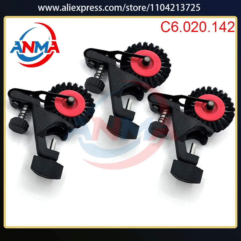 3Pieces Pressure Brush Wheel Assembly C6.020.142 Paper Pressing Brush Wheel Assembly For Heidelberg SM74
3Pieces Pressure Brush Wheel Assembly C6.020.142 Paper Pressing Brush Wheel Assembly For Heidelberg SM74