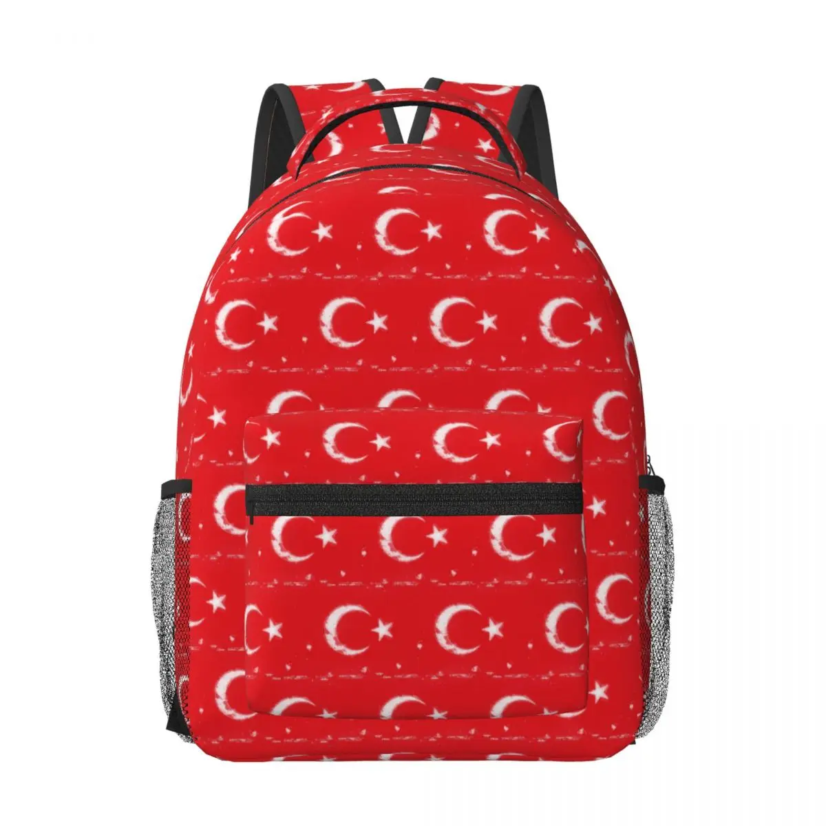 The Republic Of Turkey Flag Woman Backpacks Boys Girls Bookbag Children School Bags Portability Travel Rucksack Shoulder Bag
The Republic Of Turkey Flag Woman Backpacks Boys Girls Bookbag Children School Bags Portability Travel Rucksack Shoulder Bag