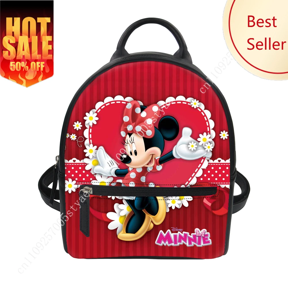 Disney Minnie Mouse Backpack Purse Women Carter Schoolbags Double Shoulder Bag Mini Daypack Leather Travel Bag
Disney Minnie Mouse Backpack Purse Women Carter Schoolbags Double Shoulder Bag Mini Daypack Leather Travel Bag